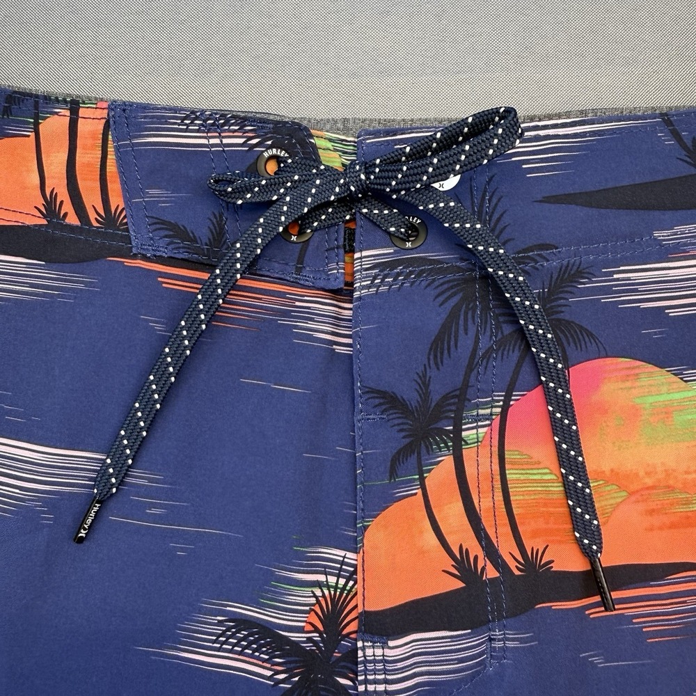 Hurley Phantom Weekender Board Shorts NWT Mens 30 Blue 8.5" inseam Beach - Picture 4 of 14